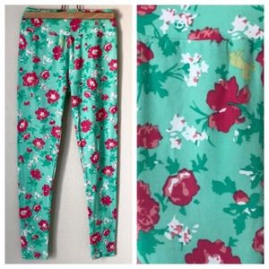 \LuLaRoe\• Floral Leggings